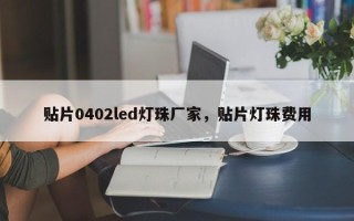 贴片0402led灯珠厂家，贴片灯珠费用

