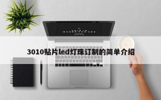 3010贴片led灯珠订制的简单介绍
