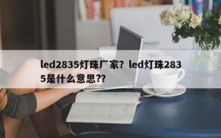 led2835灯珠厂家？led灯珠2835是什么意思?？