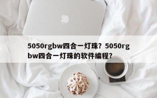 5050rgbw四合一灯珠？5050rgbw四合一灯珠的软件编程？