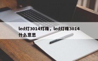led灯3014灯珠，led灯珠3014什么意思